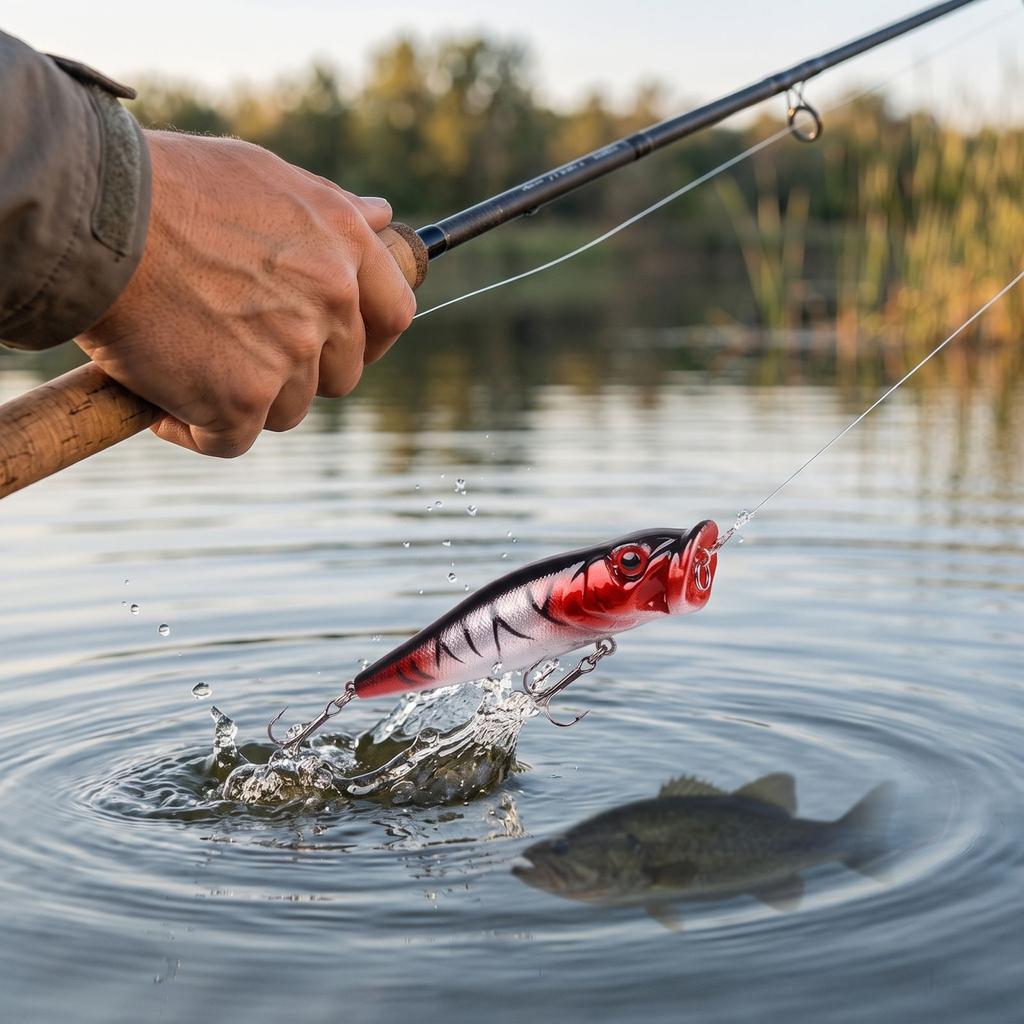 Topwater Fishing - Hard for and Surface Fishing