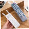 3PCS Luminous Silicone Remote Control Cover, Rabbit Ears Dustproof Anti-Fall Protective Case for TV and Air Conditioner Remotes