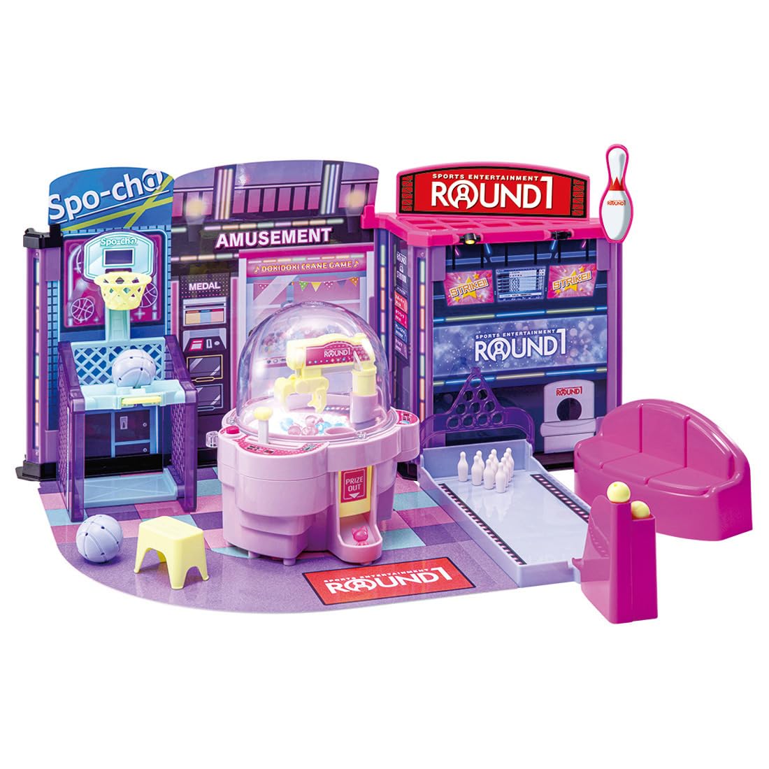 

TAKARA TOMY Оживленный светящийся кран Карусель Одна игрушка для ролевых игр для детей от 3 лет и старше Ликка-чан Давайте наряжаться