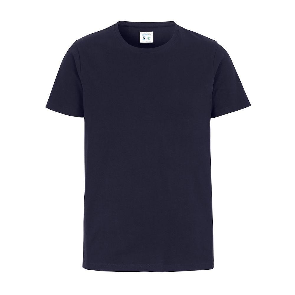 Cotover Mens Round Neck Slim T-Shirt