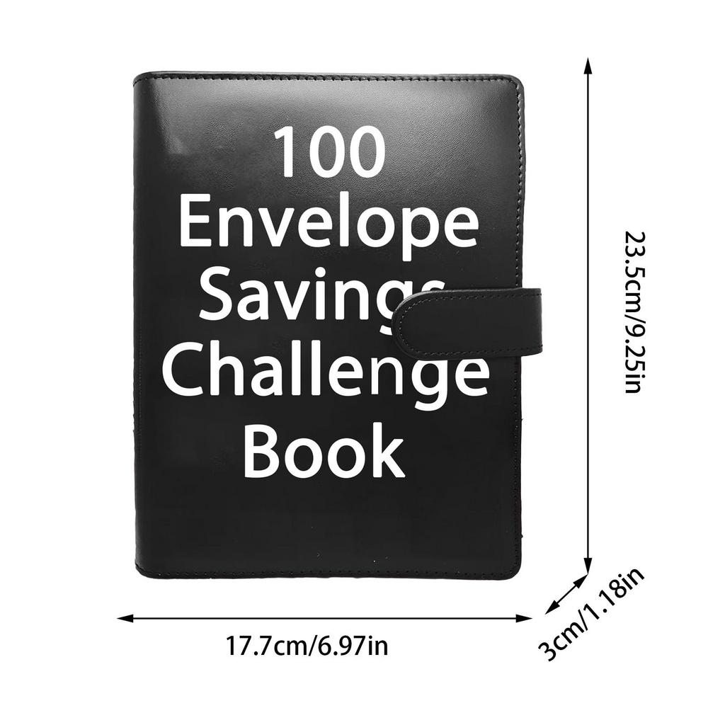 111 Envelope Challenge Binder, Easy Cash Budget Organizer with Envelopes, Money Saving System for Financial Planner Home Office