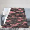 Green And Brown Camo  Warm Soft Blankets  Kids Adult Plush Throw Blanket Fluffy Couch Chair Flannel Bedspread Sofa Bed Cover