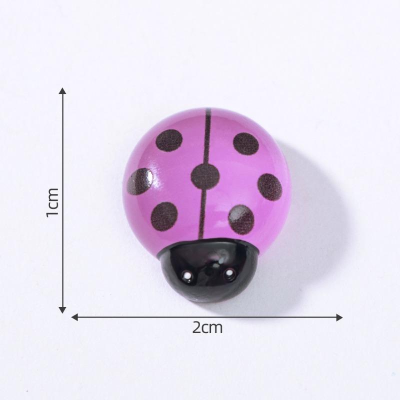 Luminous Little Ladybug Cute Grain Garden Landscape Decoration Blind Bag AccessoryMicro-landscape Small Ornament