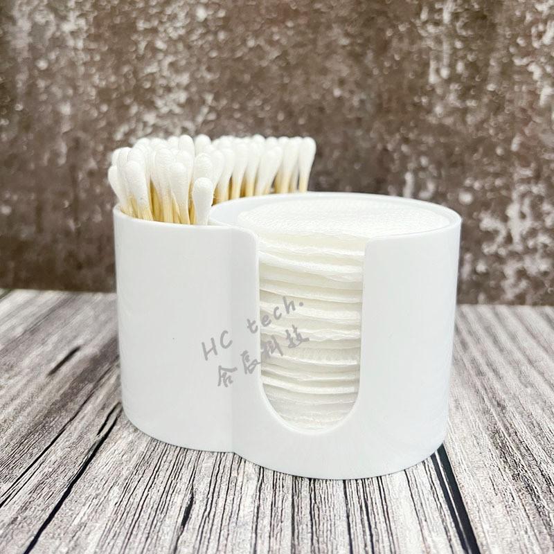 Dvoufunkční krabička na vatové tyčinky, krabička na uložení odličovacích tamponů, stolní krabička na uložení kosmetických tamponů