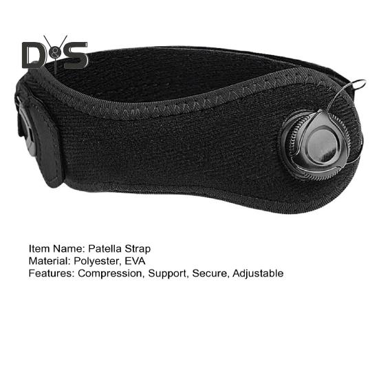 Patella-Knieband, Patellasehnen-Stabilisierungsband, verstellbare Kompressionsunterstützung zur Linderung von Knieschmerzen beim Laufen, Wandern, Fußball, Basketball, Sport