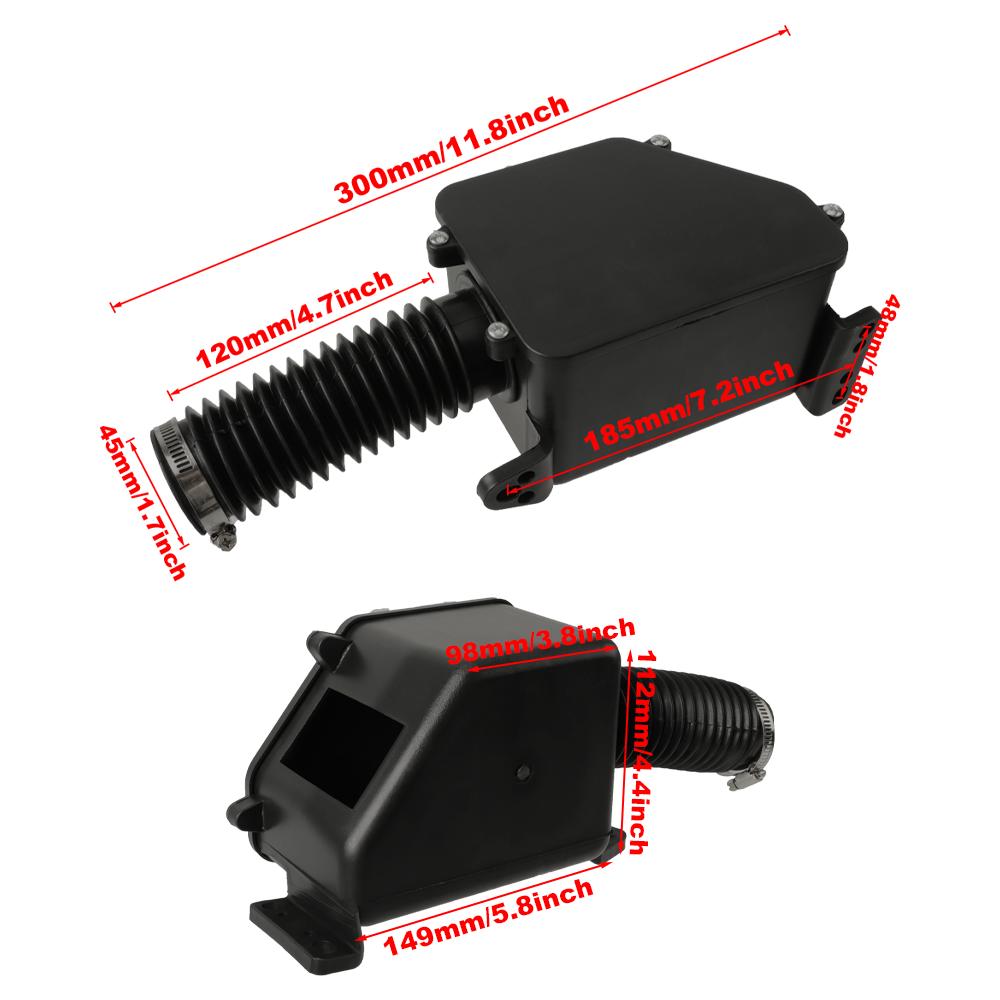 For 150cc-200cc EngineQuad ATV UTV Air Filter Box Intake Cleane Go Kart Scooter Moped Replacement Motorcycle Accessories Parts