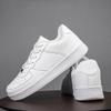 Little White Shoes Men's Shoes Breathable Versatile Sports Casual Couple Board Shoes Large Size Force One Skateboard Shoes