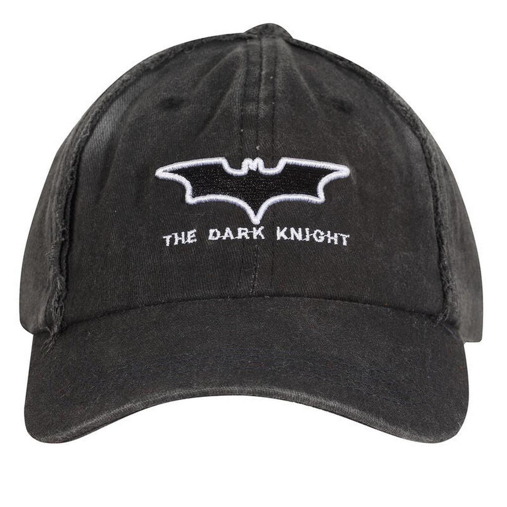Batman: The Dark Knight Logo Washed Denim Cap