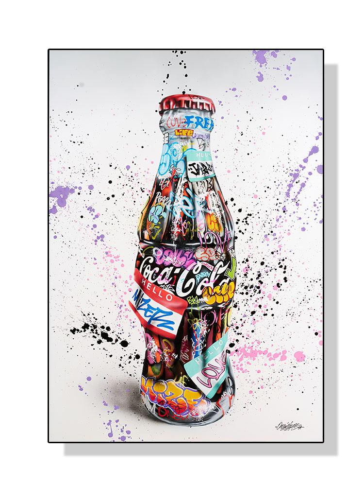 Straße Graffiti Gesten Poster Leinwand Malerei Abstrakte Pop Wand Kunst Bilder Für Wohnzimmer Schlafzimmer Dekoration Cuadros