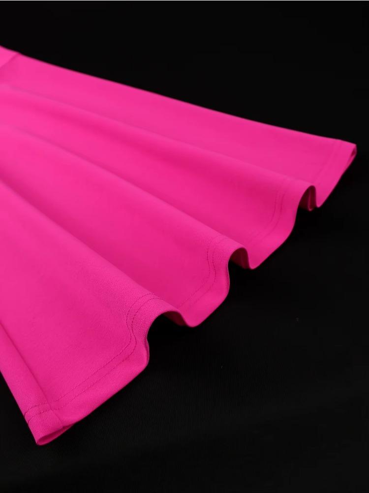 Salopetă elegantă cu flori mari 3D, cu mâneci lungi, casual, formală, pentru nuntă, invitată la cocktail, ținută dintr-o singură piesă