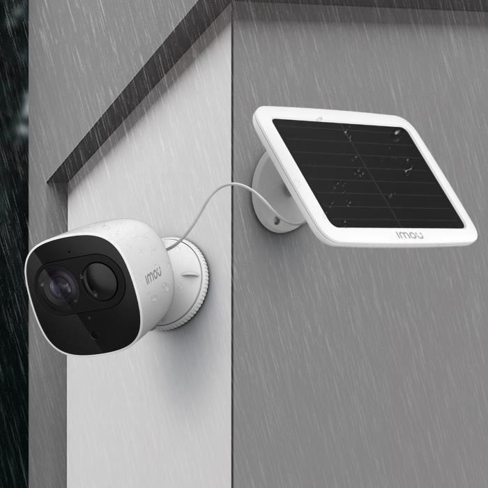 Accessoire pour caméra IP - IMOU - Solar panel Cell Pro - Panneau solaire - Installation sur toiture - 1 panneau