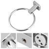 Stainless Steel Towel Ring Holder Bathroom Accessories Wall Mounted