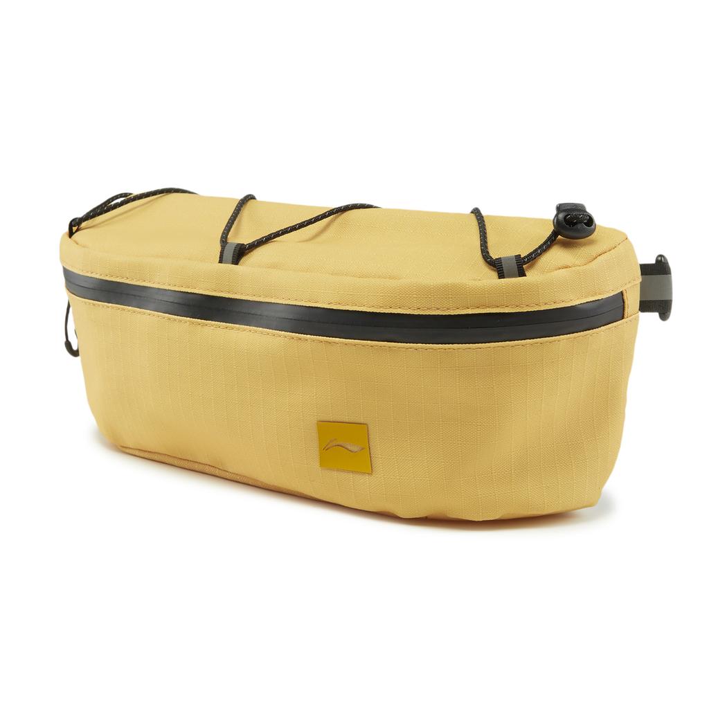 New LiNing Fitness Series Polyester Fanny Pack Unisex Colored Glaze Yellow ABLV041-2