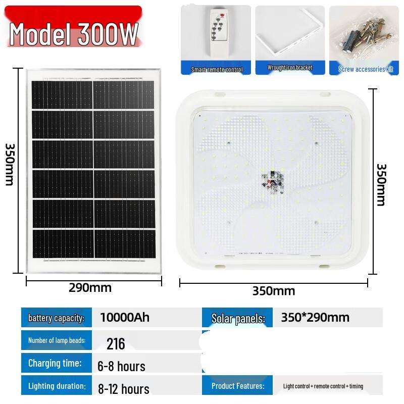 Nu Feng Smart Solar Square Ceiling Light