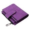 New Women's Wallet PU Leather Short Wallet Made of PU Leather Female Purses Card Holder Foldable Portable Lady Coin Purses
