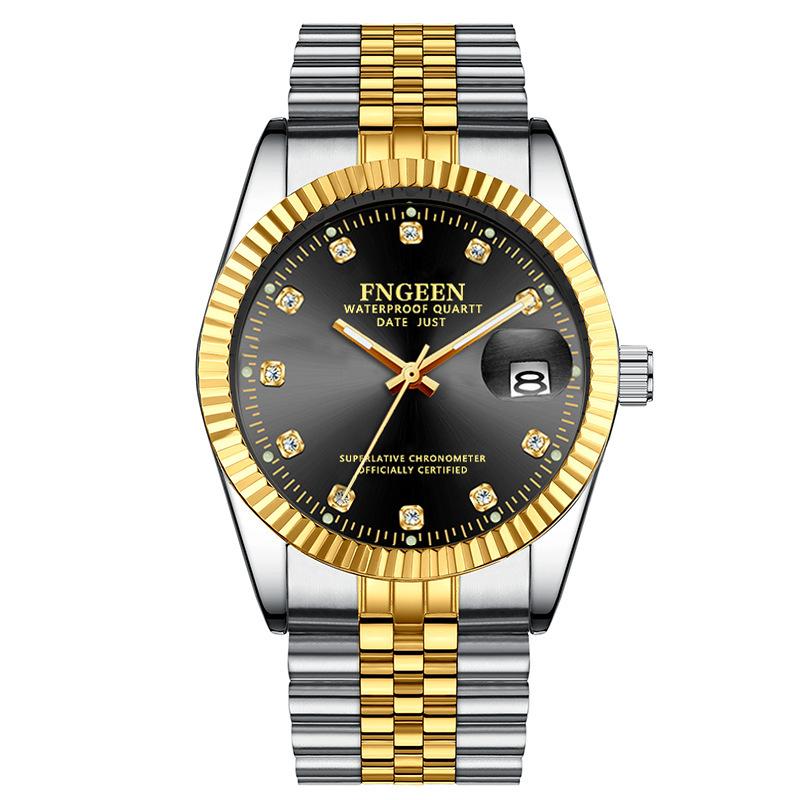 Men's Waterproof Luminous Running Alarm Clock Watch