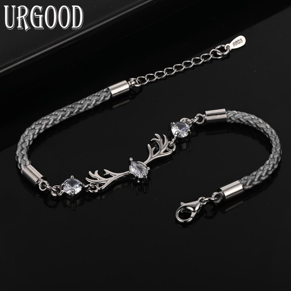 Stříbrný náramek 925 AAA se zirkony, módní svatební šperky