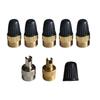 Multifunctional Pure Copper Valve Stem Cap and Core Wrench for Cars, Motorcycles, Bicycles, and Electric Scooters