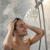 Shower Head 3D Printed Hollow Woven Rainfall Sprayer Clog-Free Easy Clean Shower Head Easy Installation Bathroom