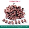 100PC Nail Art Lixas para Bits Anel de Moagem Máquina Elétrica Substituição Bits Ferramentas Pedicure