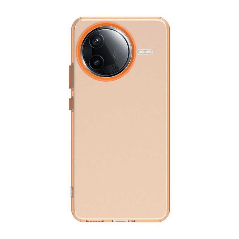 Für Poco F7 Pro Hülle Abdeckung Xiaomi Poco F7 Pro Capas Handy Rückseite Transparent Farbe Bumper Mattiert Klar Fundas Poco F7 Pro