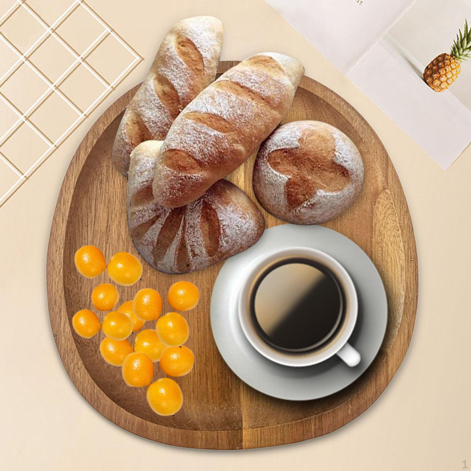 Элегантный деревянный поднос для стильной домашней трапезы 20cmx20cmx1.5cm — фото 13