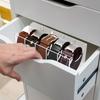 Belt Organizer Acrylic Belt Storage Holder Compartments Display Case Clear Belt Tie Case For Closet Organization Of Scarves