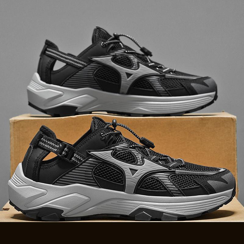 

1 пара спортивной обуви, дышащая, легкая, модная и универсальная, подходит для молодых людей, которые любят спорт и тренды, 46 чёрный