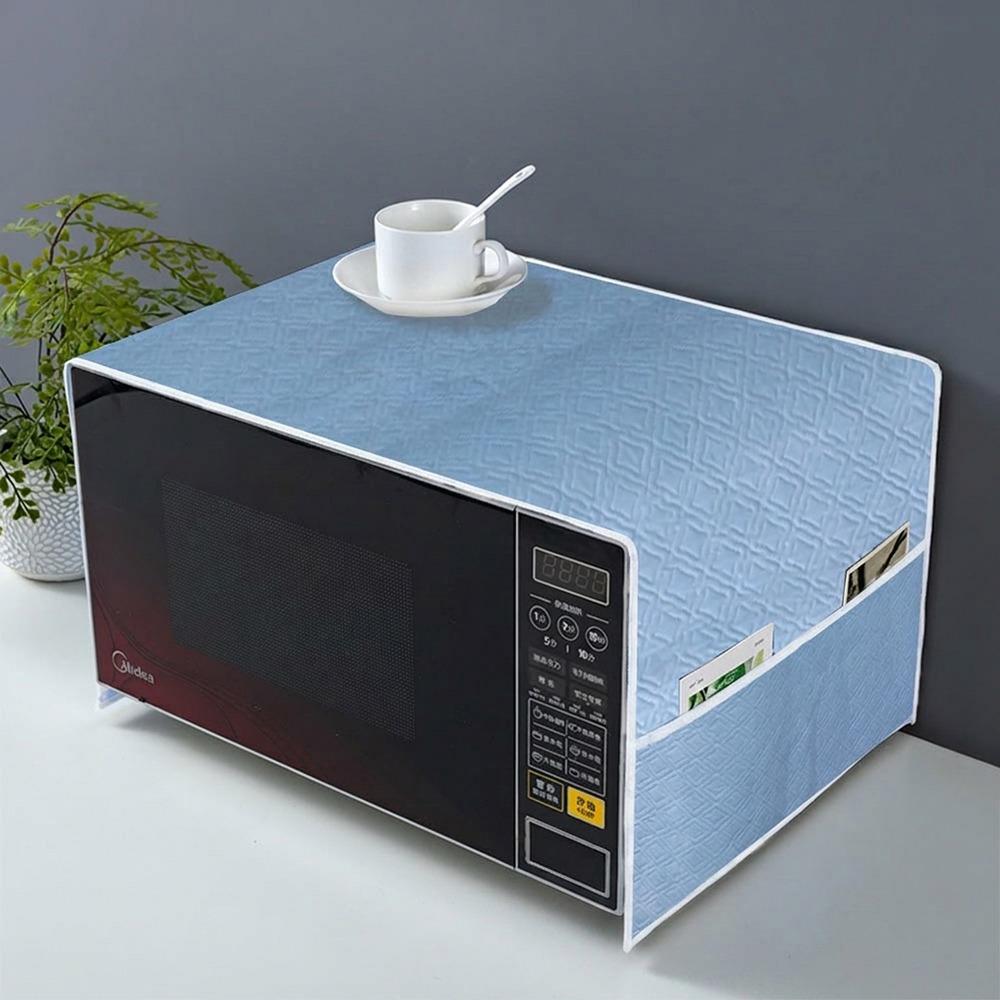 Oilproof Microwave Oven Dust Cover Super Soft Oven Dust Proof Cover Kitchen Use C