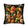 Pillow Cover 67 Brainrot Italian Meme Funny 67 (3)  Novelty Pillow Case For Living Room Chair Pillowcases