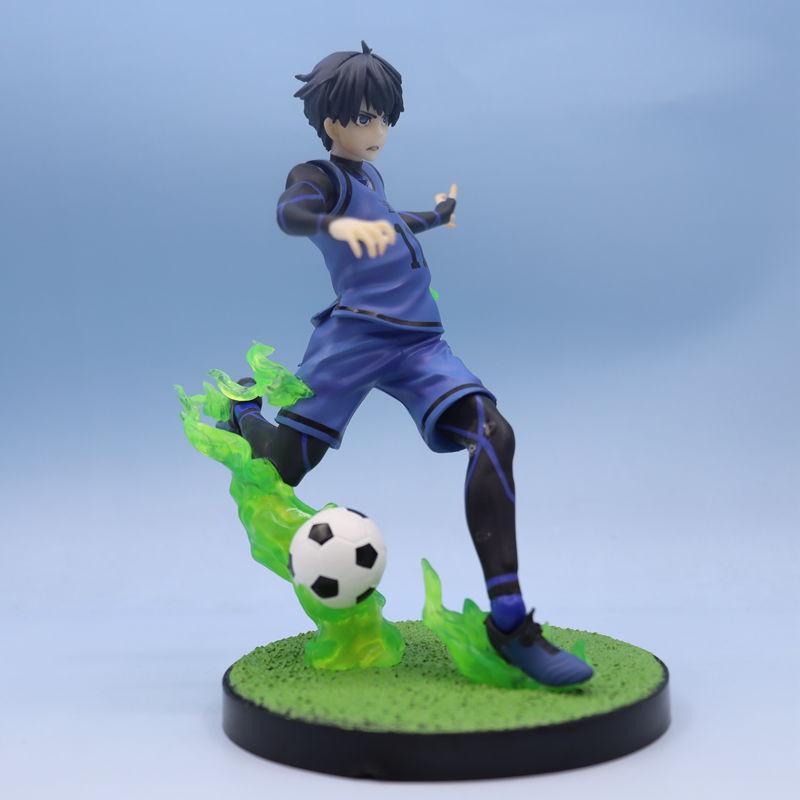 Exquisite blaue PVC-Sammelfiguren der Charaktere Shiro, Nagi und Kasei aus dem Gefängnis