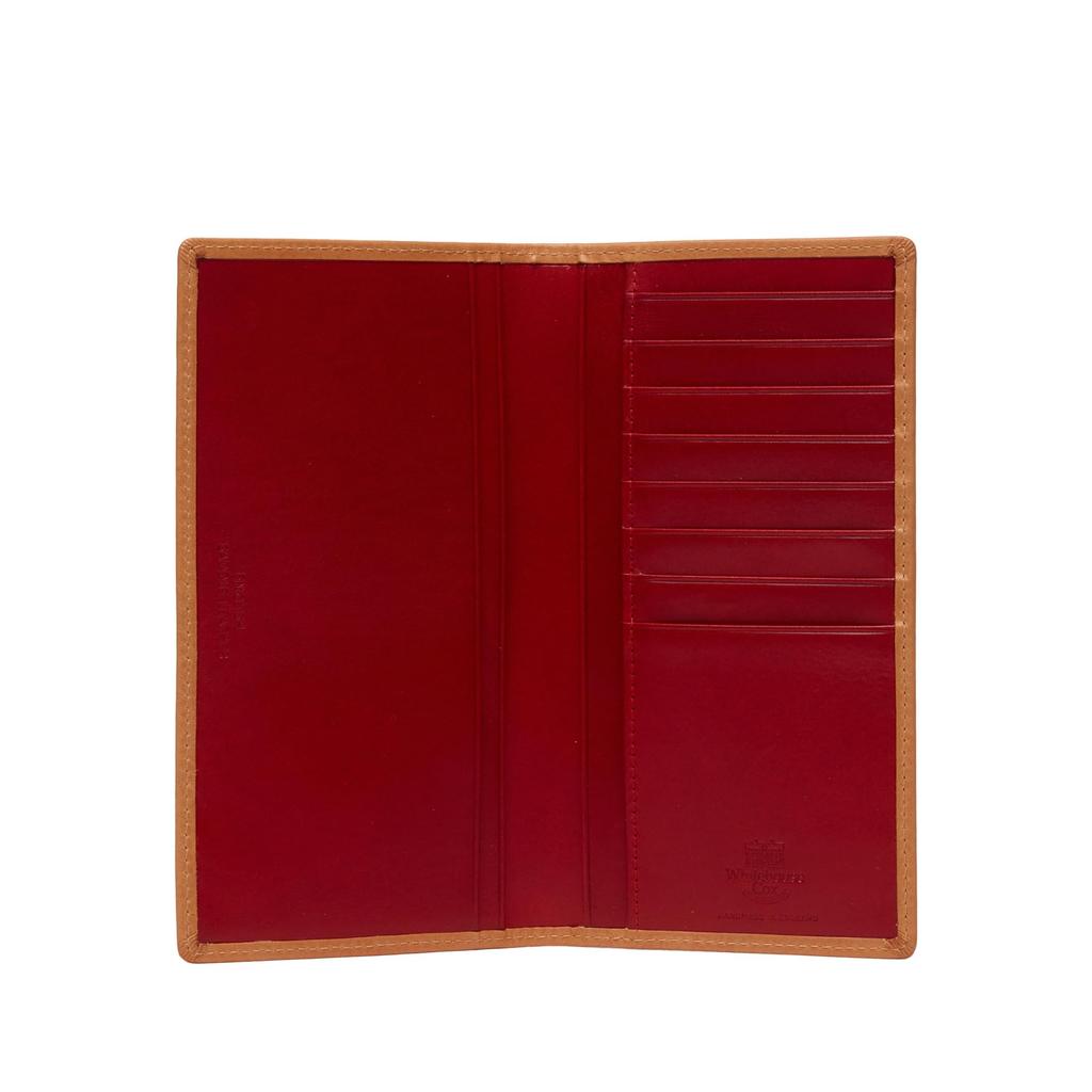 Whitehouse Cox Long Wallet ES2381 Men's Natural/Red [Used]