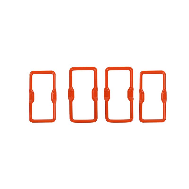 TESIN ABS Car Dashboard Air Conditioning Vent Outlet Decoration Cover For Ford Bronco  2022 2023 UP Interior