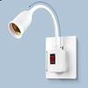 Versatile E27 Lamp Socket with Toggle Switch Ideal for Home Lighting