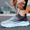 Men's shoes new sports and leisure shoes mesh breathable running shoes gradual change color matching men's and women's shoes light breathable shoes m