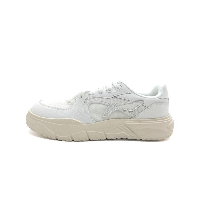 Li-Ning Casual Versatile Fashionable Comfortable Lightweight Breathable Non-Slip Low-Top Skate Shoes Men Sneaker Off-White AGCV073-4