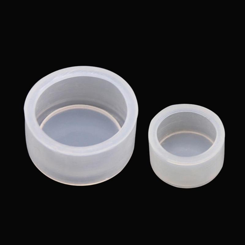 Round Push Button Switch Protector Clear Silicone Button Cover Nested Install