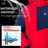 Chaqueta de esquí para hombre, resistente al viento, impermeable, chaquetas de esquí y snowboard, chaqueta de esquí para deportes al aire libre, chaquetas de esquí gruesas y cálidas para hombre