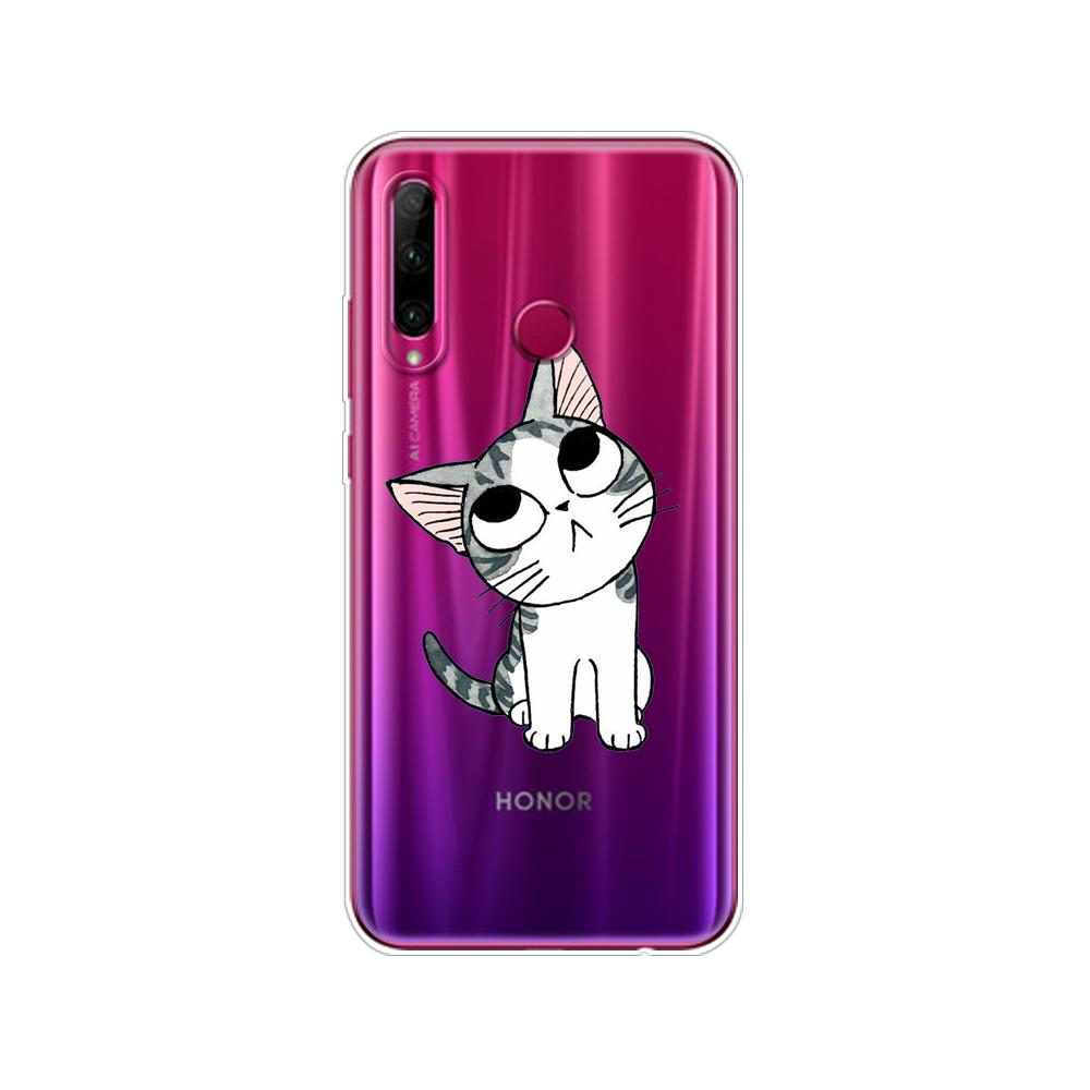 Für Honor 20e Hülle Silikon Rückseite Handyhülle Für huawei Honor 20E Weiche Hülle 6,21 Zoll coque fundas etui bumper