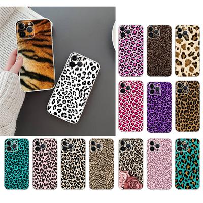 Phone Case For Iphone 14 Pro Max 13 12 11 Pro Max Xs Xr X 12mini 7 8 Plus Se Animal Print Leopard Cheetah Case Funda