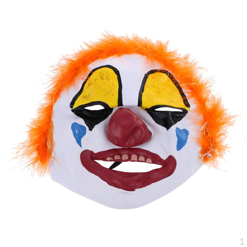 

Хэллоуинская латексная маска клоуна для маскарадной вечеринки 2