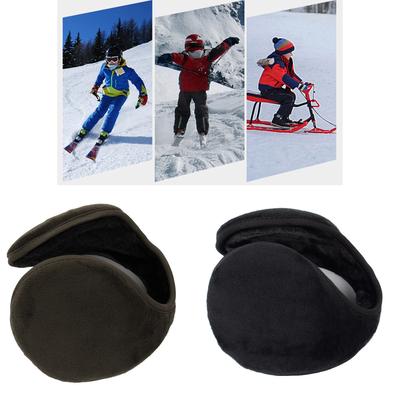 Winter Ohrenschützer für Männer & Frauen Verstellbare Plüsch-Ohrenwärmer für Outdoor-Skifahren Hinter dem Kopf Ohrenschützer