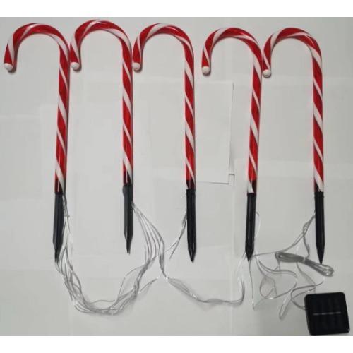 Solární osvětlení na trávník, pozemní osvětlení, vánoční dekorace, světlo z cukrové třtiny, venkovní zahrádka, jeden přívěs, pět světel na nádvoří