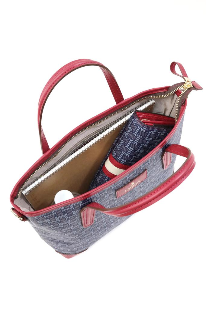 Handbag Feria Bag [Lanvin Collection] 2-Way 61-6314 Navy/Red