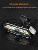USB Rechargeable Bicycle LED Turn Signal Tail Light with Horn, Waterproof for Night Riding