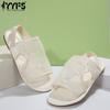 Women Ultra-Breathable Slip-On Sandals Summer 2024 New Casual Breathable Mesh Flat Sandals Beach Walking Shoes