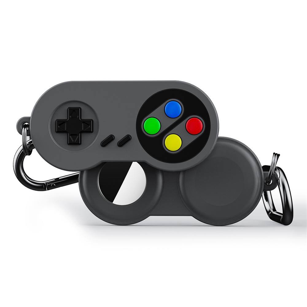 4Pcs Soft Silicone Game Keychain for Apple Airtags Case Protective Cover For Airtag Holder Tracker Accessories