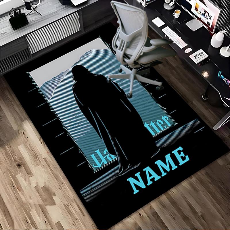 Custom Name Journey's End Living Room Non-Slip Area Rug Soft Carpet for Bedroom Kids Playroom Sofa Office Home Decor Doormat