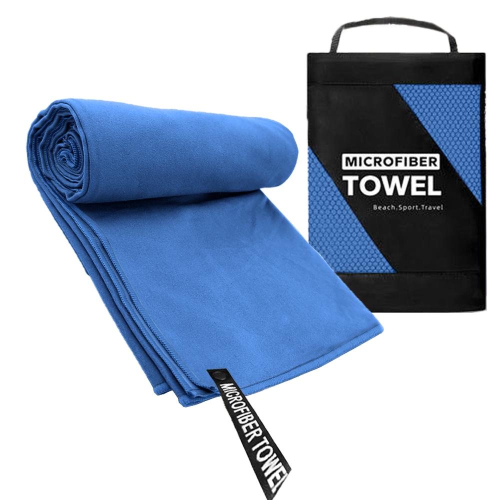 Königsblaues Poolhandtuch, Mikrofaser Schnelltrocknendes Handtuch, Hohe Wasseraufnahme & Sandbeständiges Strandtuch, Ideal Für Camping, Fitnessstudio