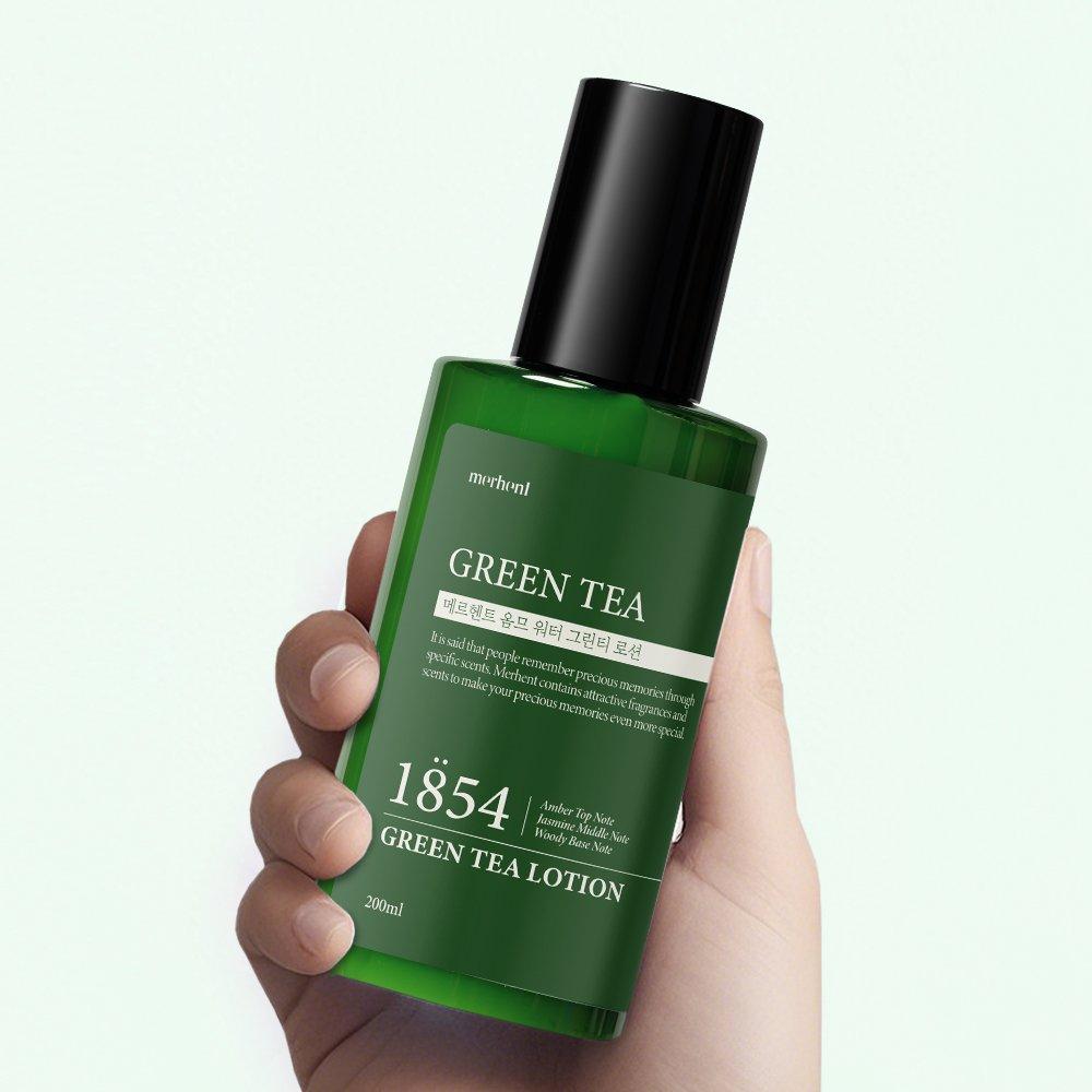 MERHENT Green Tea Large Capacity Lotion Emulsion 200ml x 1